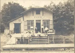 The general store and post office, circa 1910